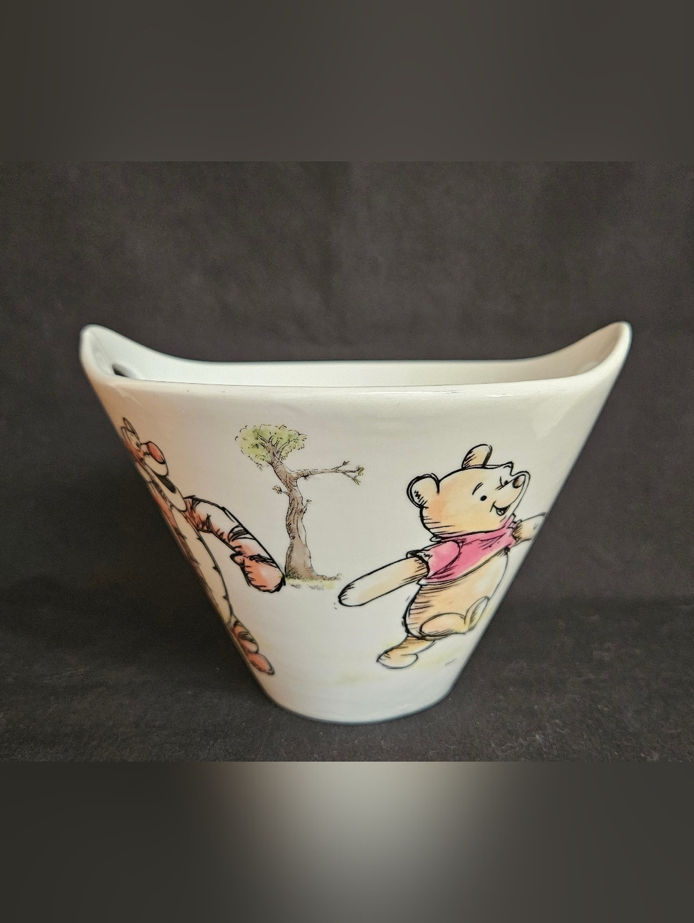 Disney Winnie The Pooh & Friends Ramen Noodles Bowl Preowned No Chopsticks